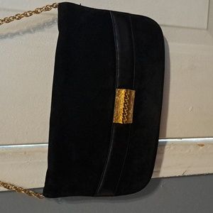 Vintage suade purse